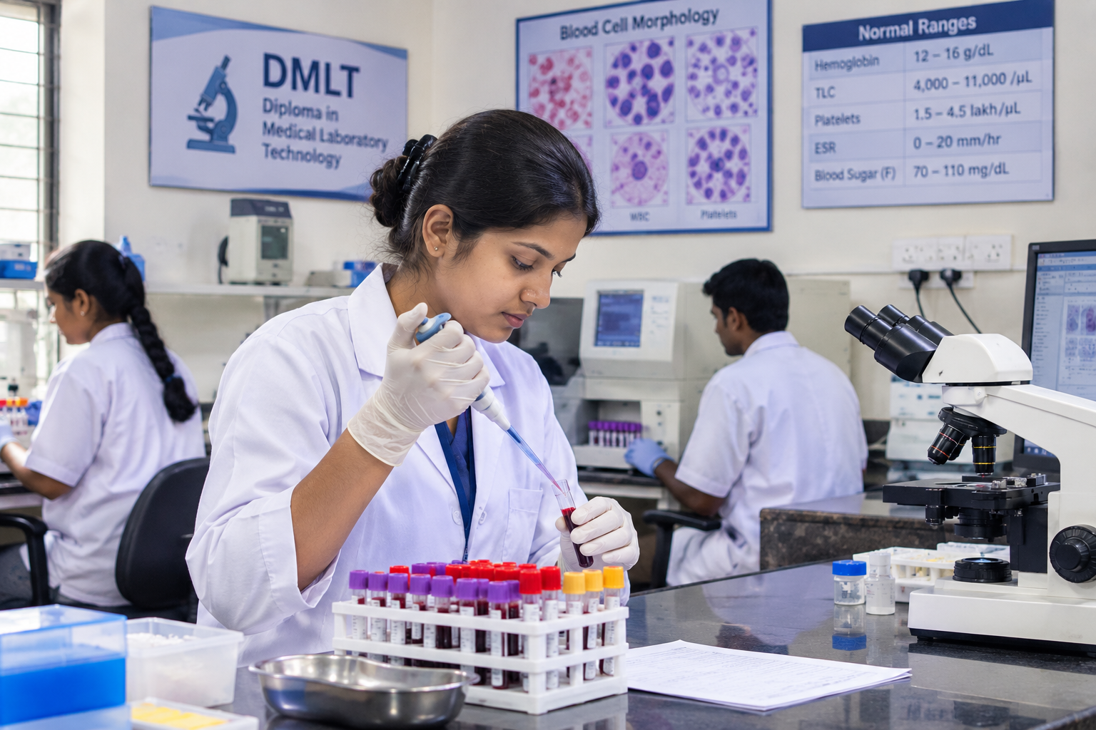 Medical laboratory technology training